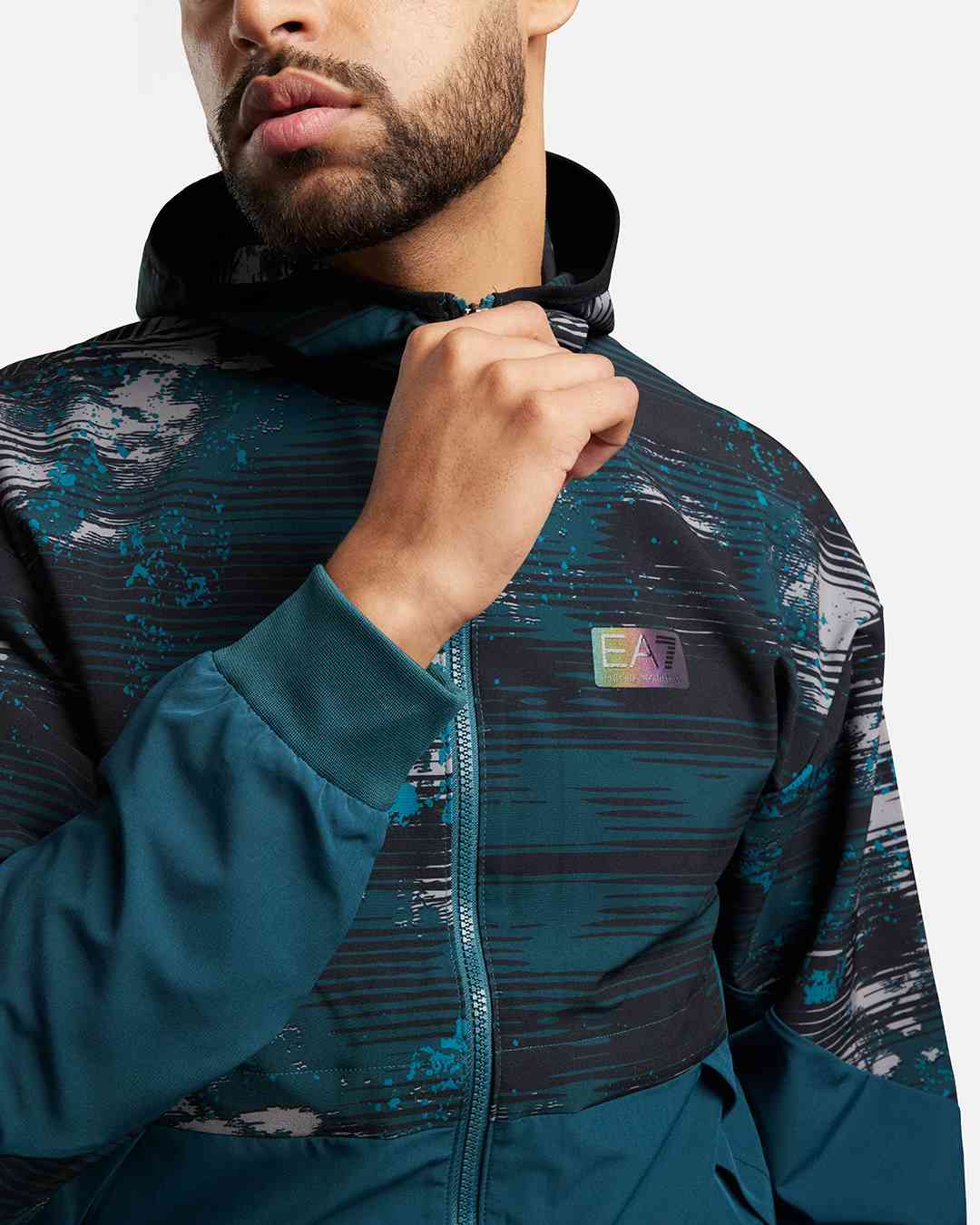 Survêtement Emporio Armani EA7 - Noir/Vert