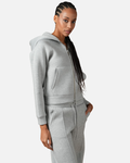Survêtement Basic Femme Gris – Veste à capuche et pantalon jogging