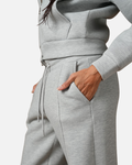 Survêtement Basic Femme Gris – Veste à capuche et pantalon jogging
