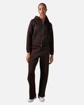 Survêtement Basic Femme Marron – Veste à capuche et pantalon jogging