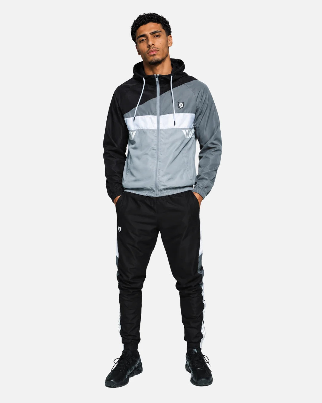Survêtement FK Diamond IX - Noir/Gris/Blanc