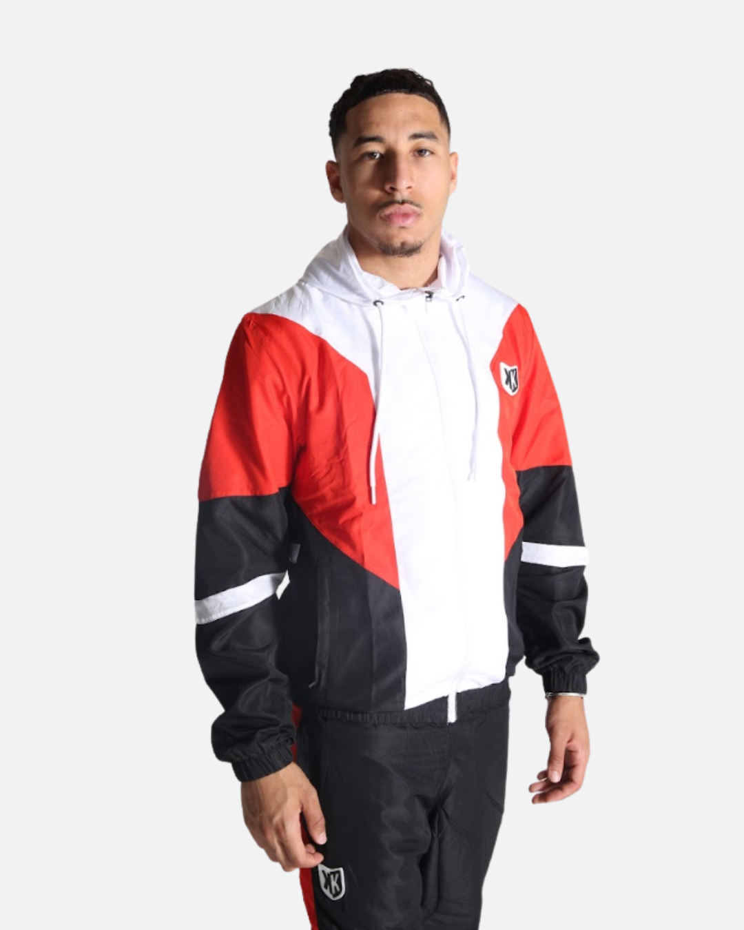 Survêtement FK Diamond VII - Noir/Blanc/Rouge