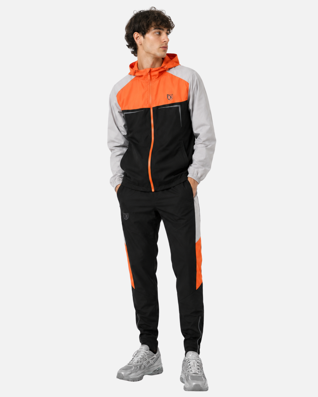 Survêtement FK Field - Noir/Orange/Gris