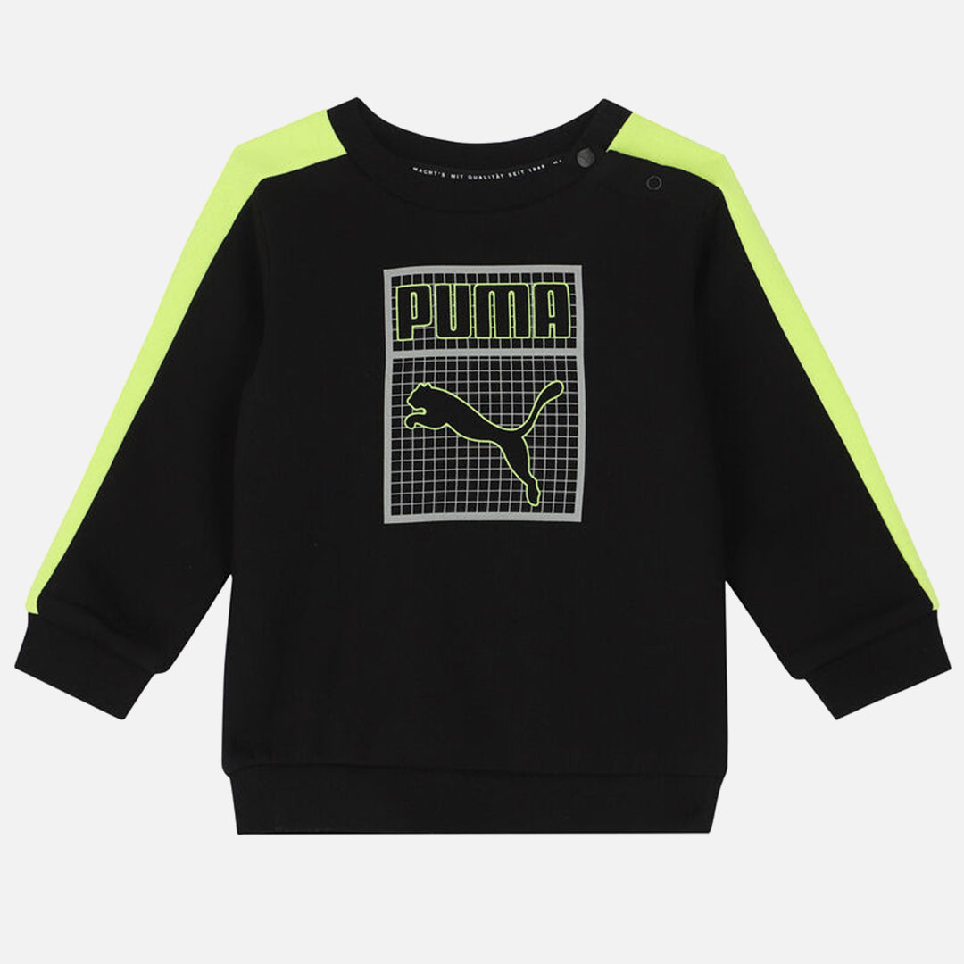Survêtement Puma bébé - Noir/Gris/Vert
