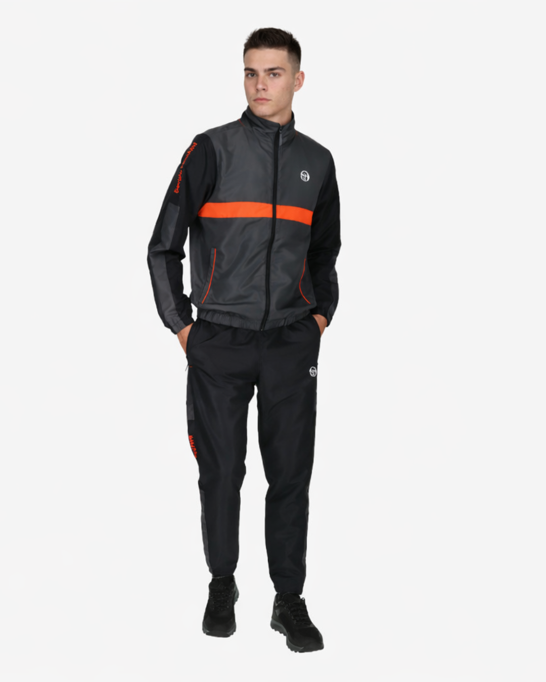 Survêtement Sergio Tacchini Ginnico - Noir/Rouge