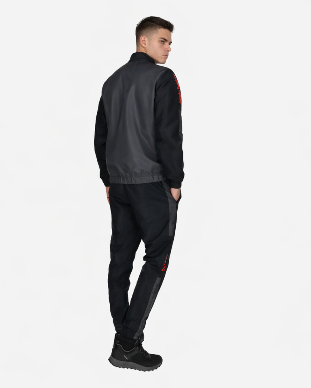 Survêtement Sergio Tacchini Ginnico - Noir/Rouge