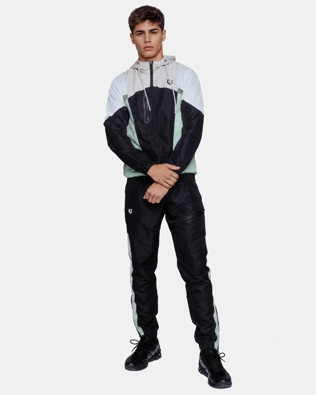 Survêtement FK Diamond X - Noir/Vert/Blanc