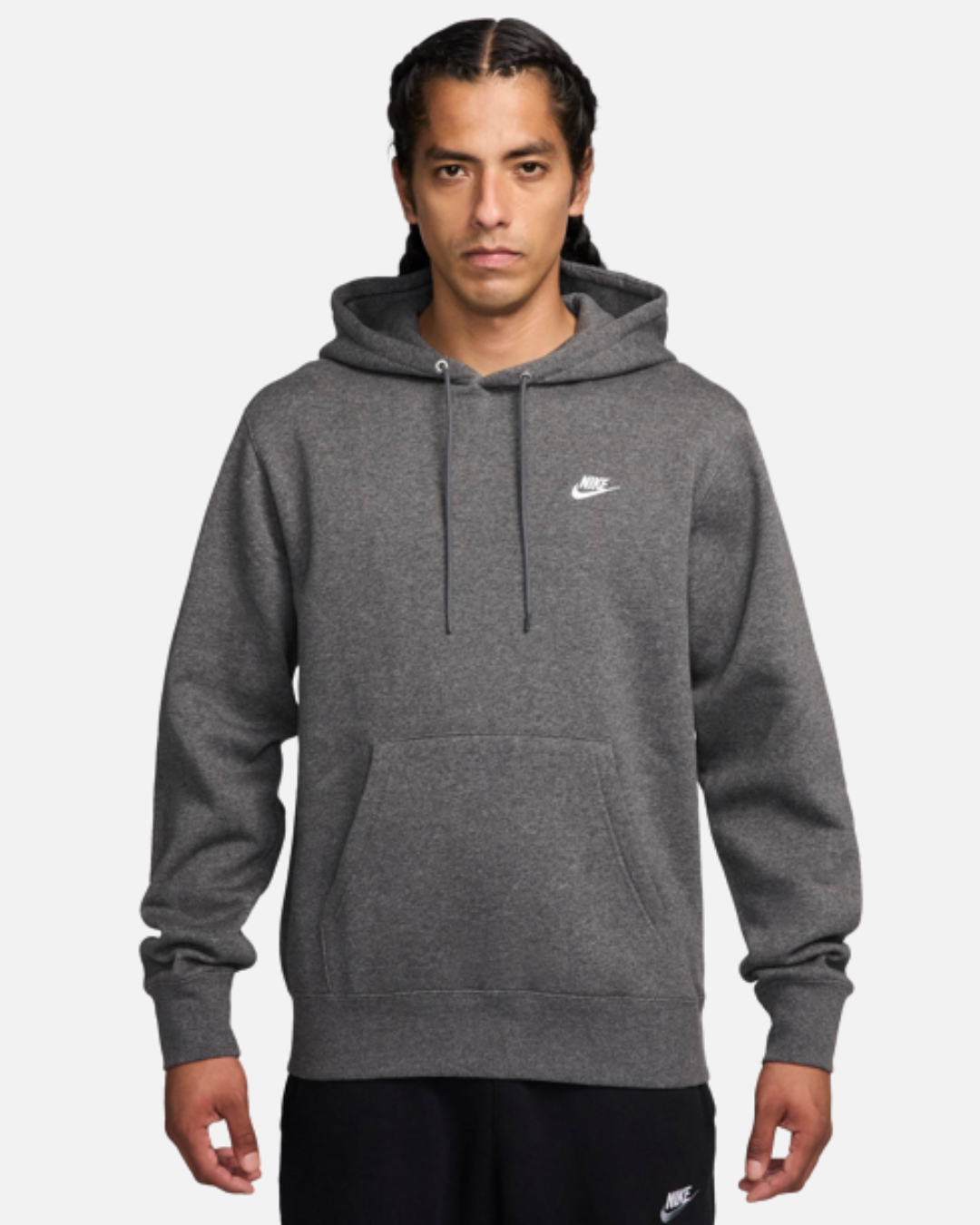 Sweat à capuche Nike Club - Gris