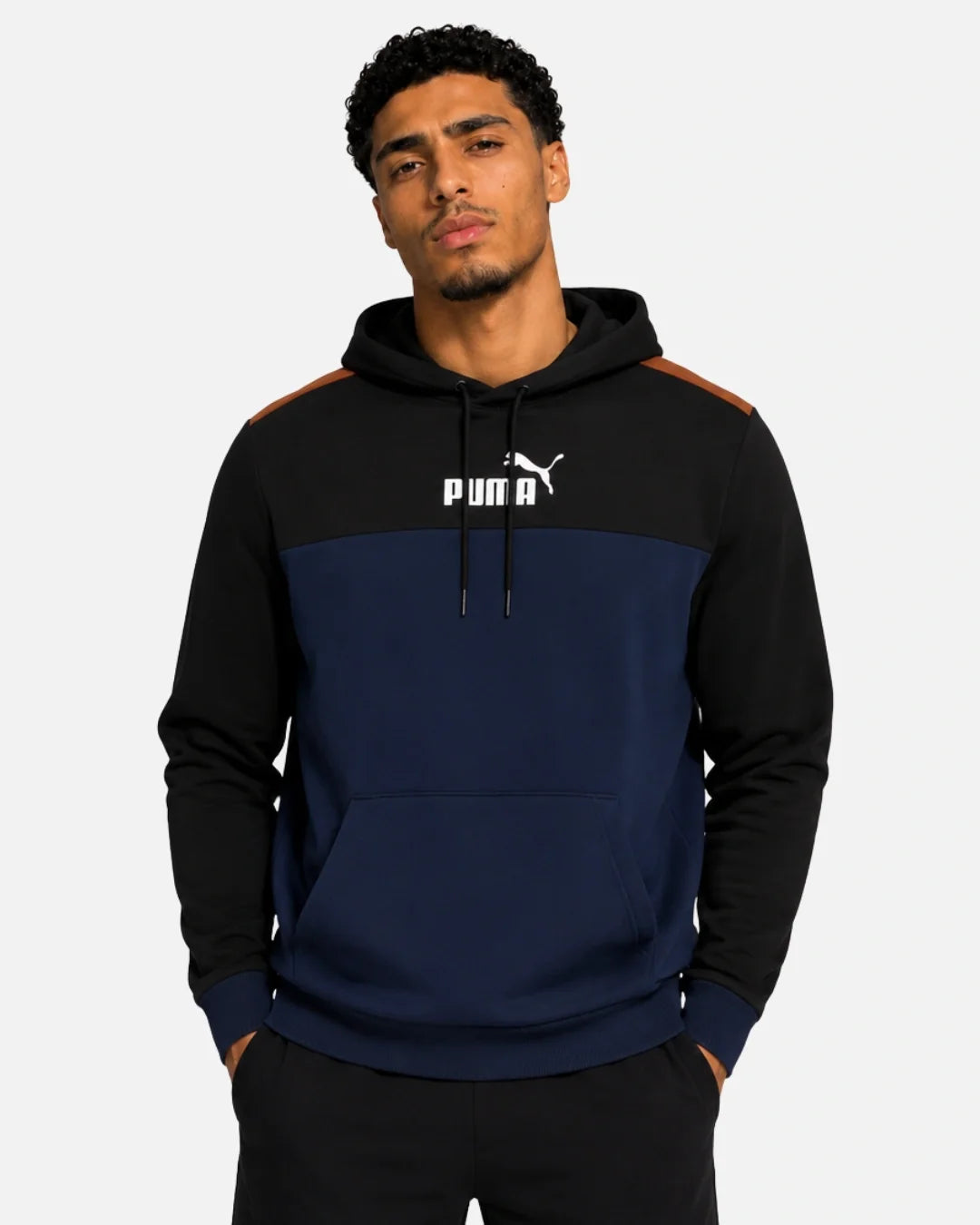 Sweat à capuche Puma - Bleu/Noir