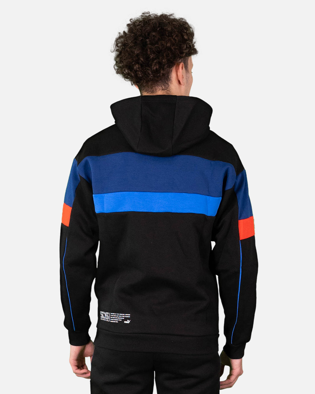Sweat à capuche Puma BMW M Motorsport - Noir/Bleu