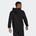 Sweat à capuche Adidas Essentials Colorblock - Kaki/Noir/Blanc