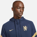 Sweat Capuche Chelsea Travel - Bleu/Jaune