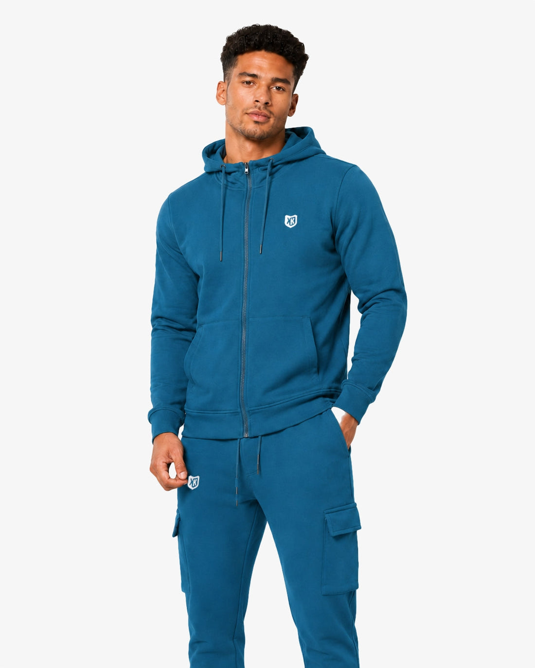 Hoody FK Basic - Bleu