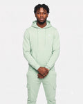 Sweat à capuche FK Cargo - Vert d'eau