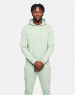 Sweat à capuche FK Cargo - Vert d'eau