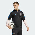 Sweat à capuche Manchester United Condivo - Noir/Bleu/Beige