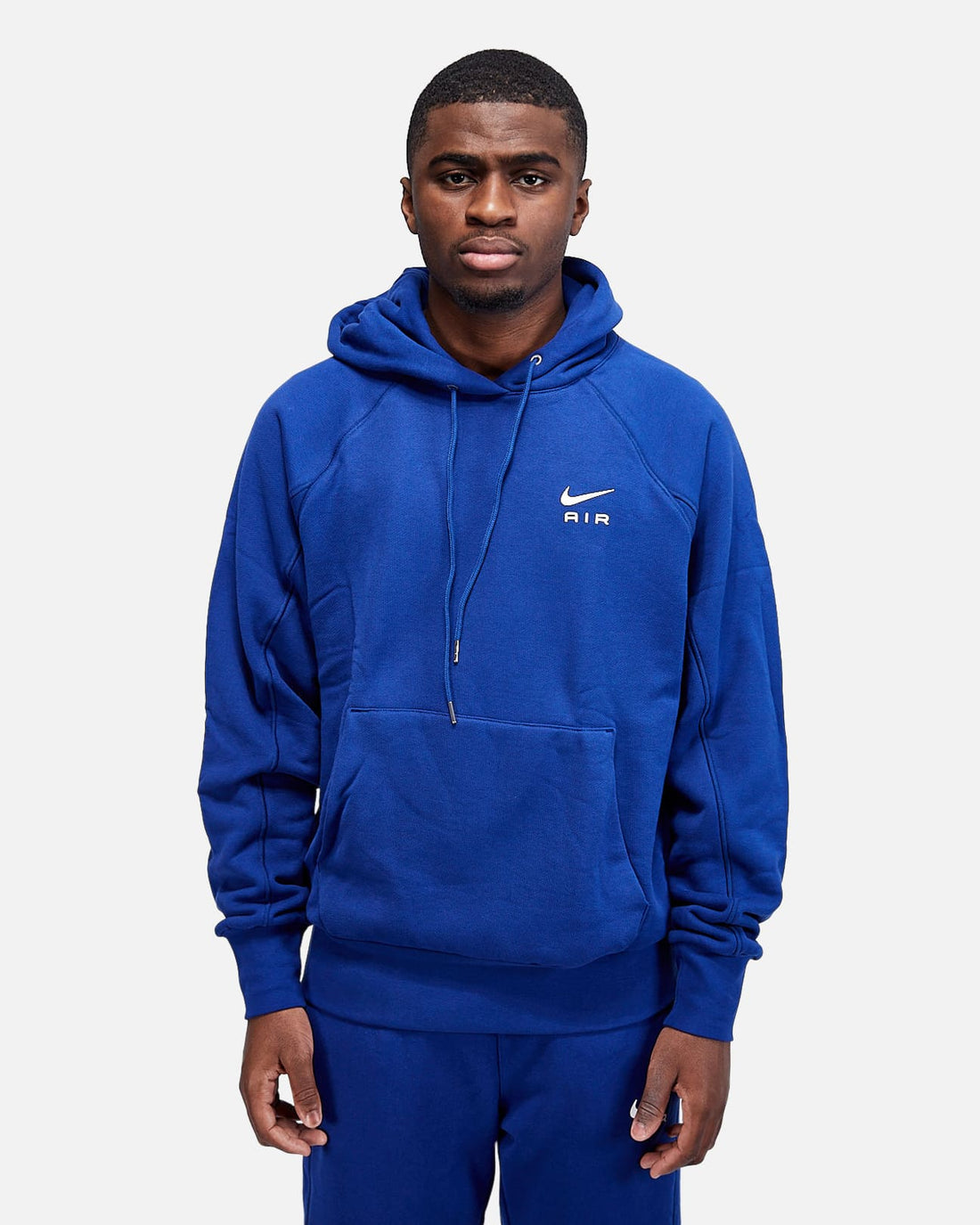 Sweat à capuche Nike Air - Bleu/Blanc