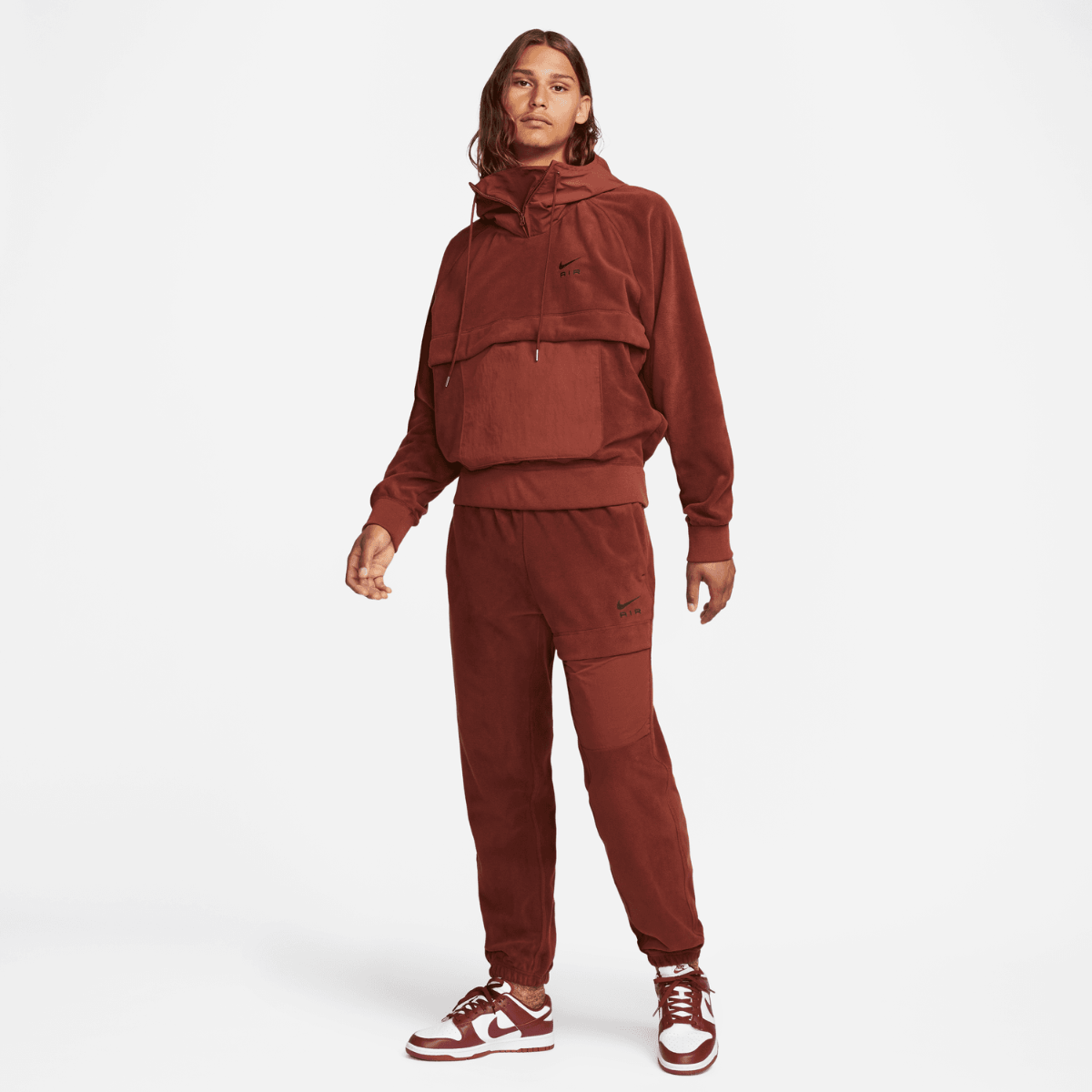 Sweat à capuche Nike - Marron