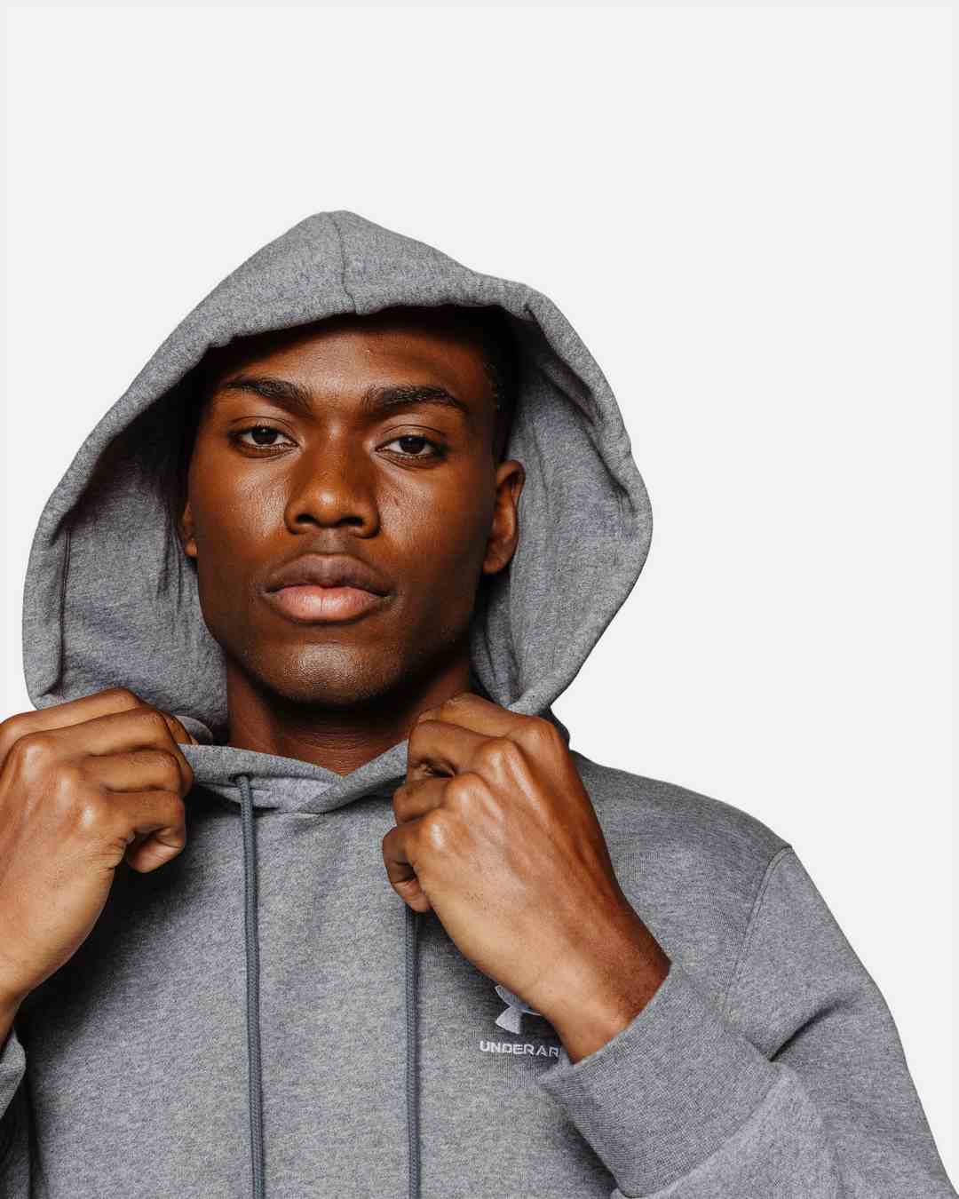 Sweat à capuche Under Armour Essential Fleece - Gris