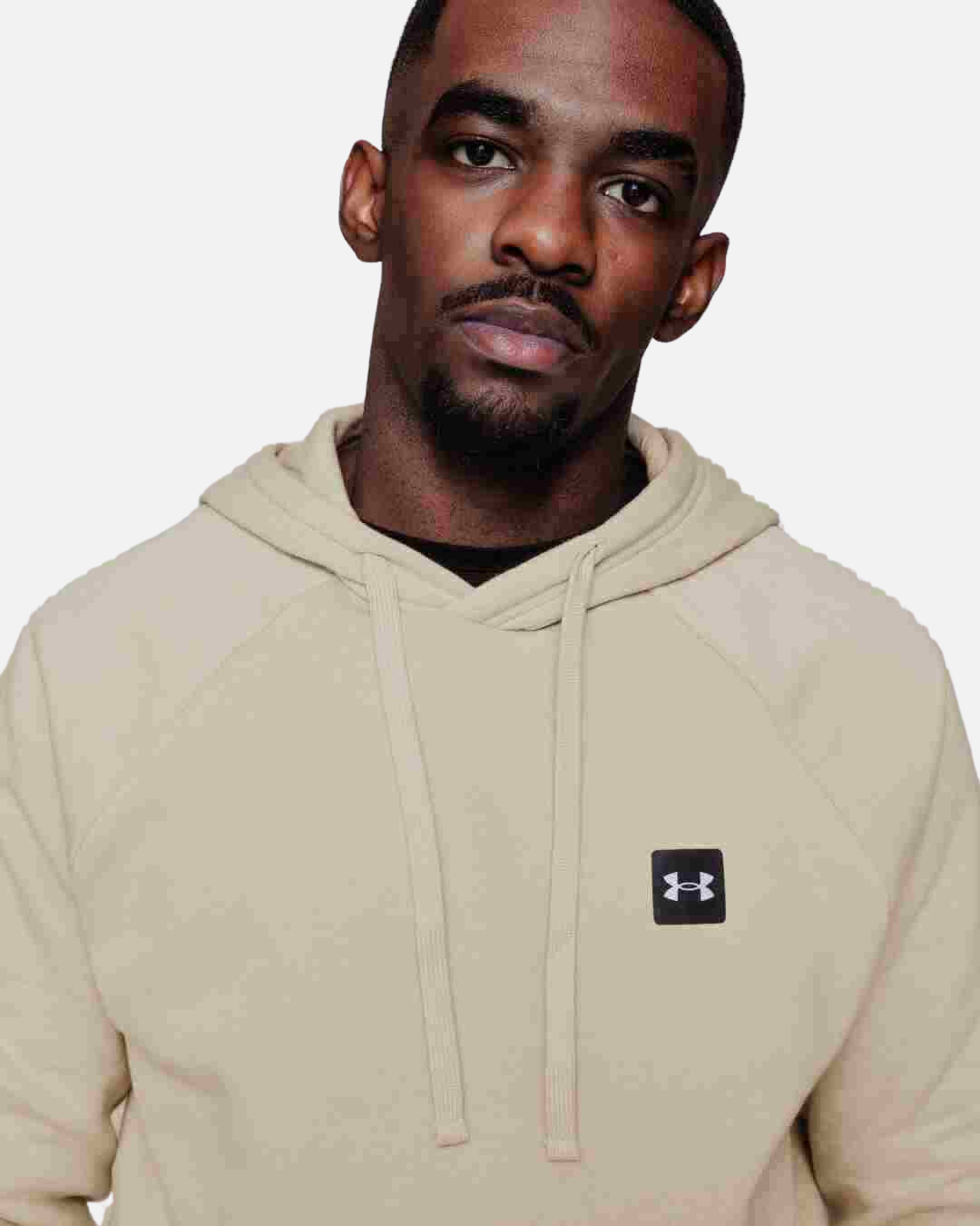 Sweat à capuche Under Armour Rival Fleece - Beige