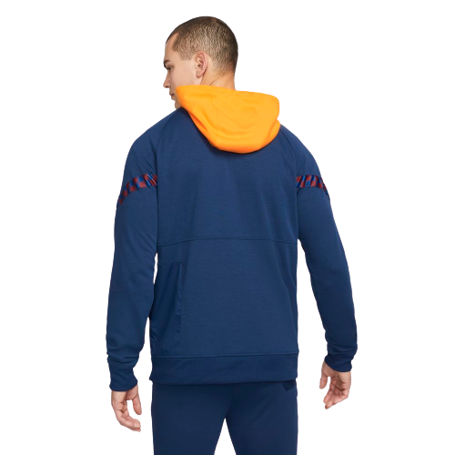 Sweat FC Barcelone - Bleu/Jaune