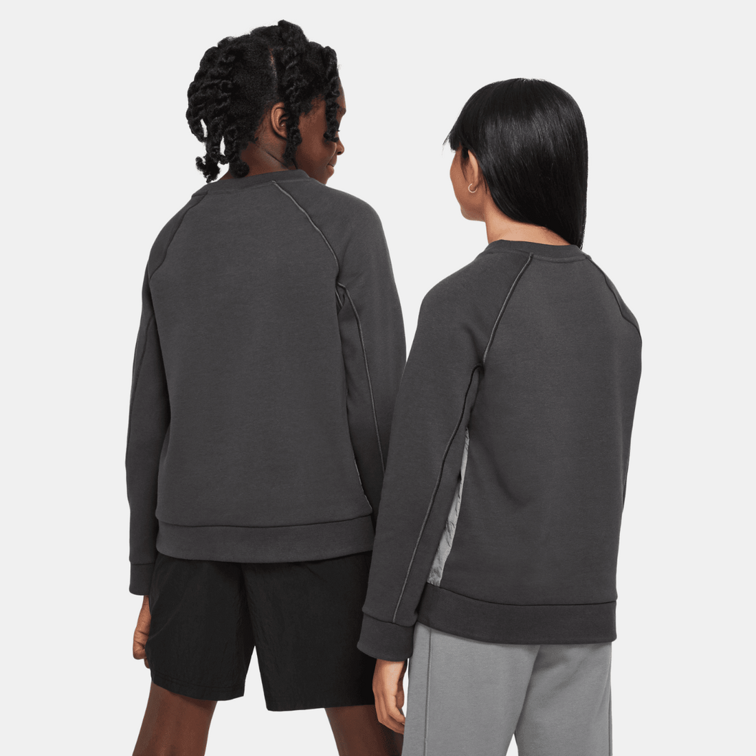 Sweat Nike Air Junior - Gris/Noir/Blanc