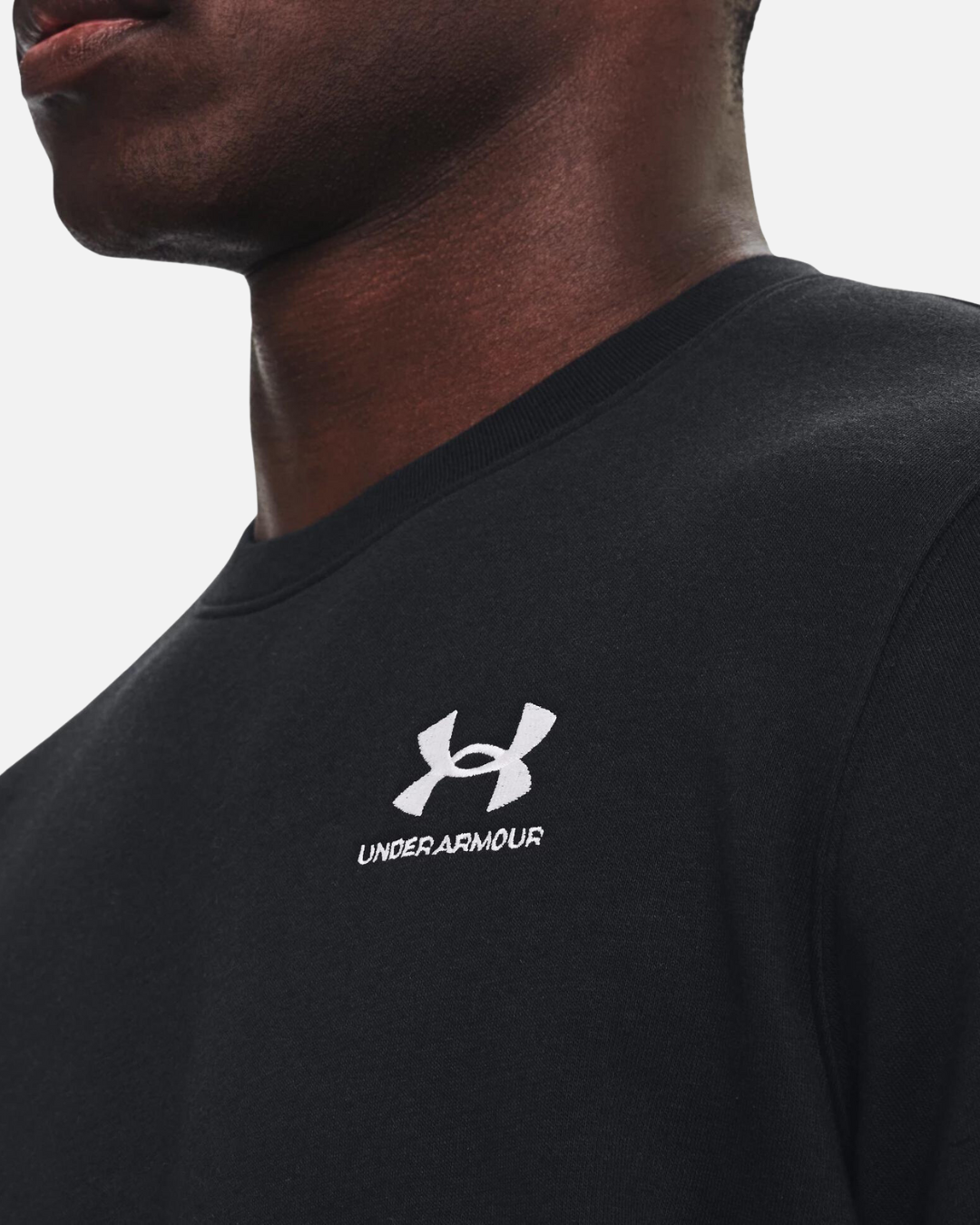 Sweat Under Armour Essential Fleece - Noir