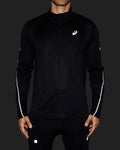Sweat Asics Road Lite-Show 1/2 Zip - Noir