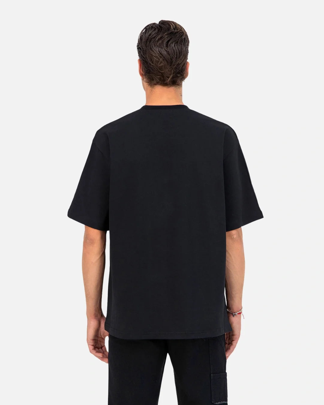 T-Shirt ADJ Coeur Chic - Noir/Beige