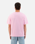 T-Shirt ADJ Coeur Chic - Rose/Blanc
