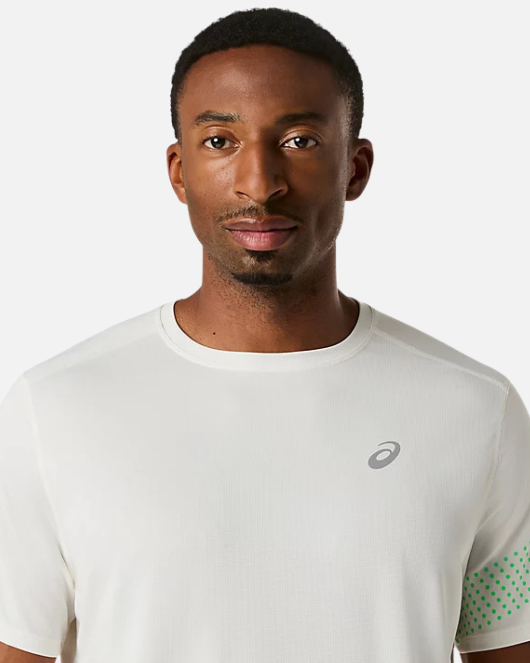 T-shirt Asics Icon - Beige/Vert