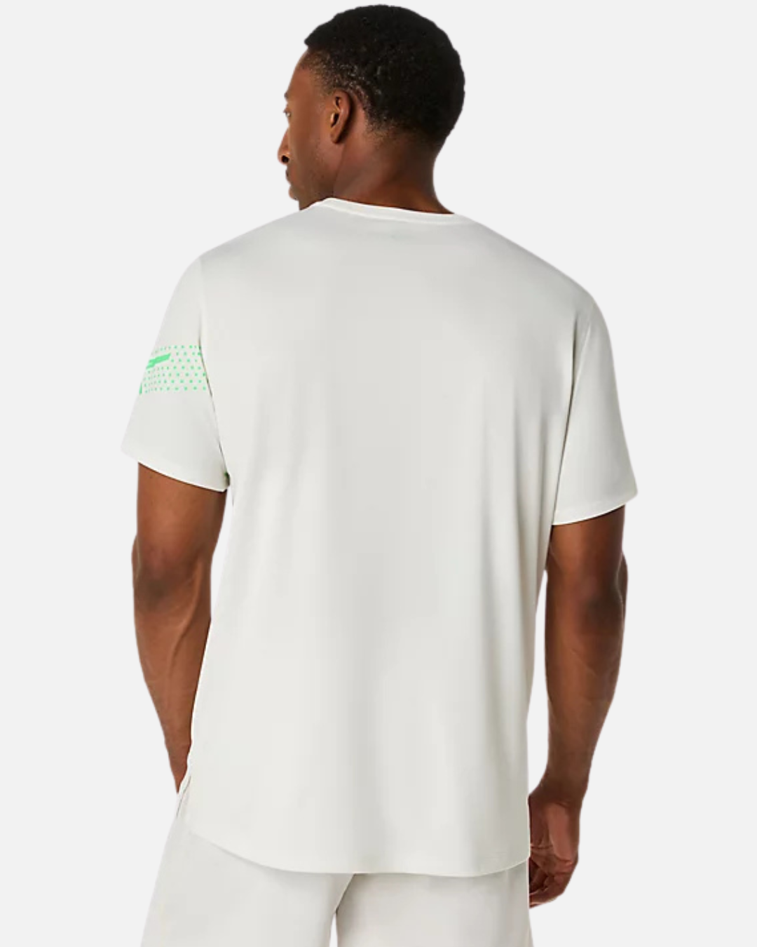 T-shirt Asics Icon - Beige/Vert
