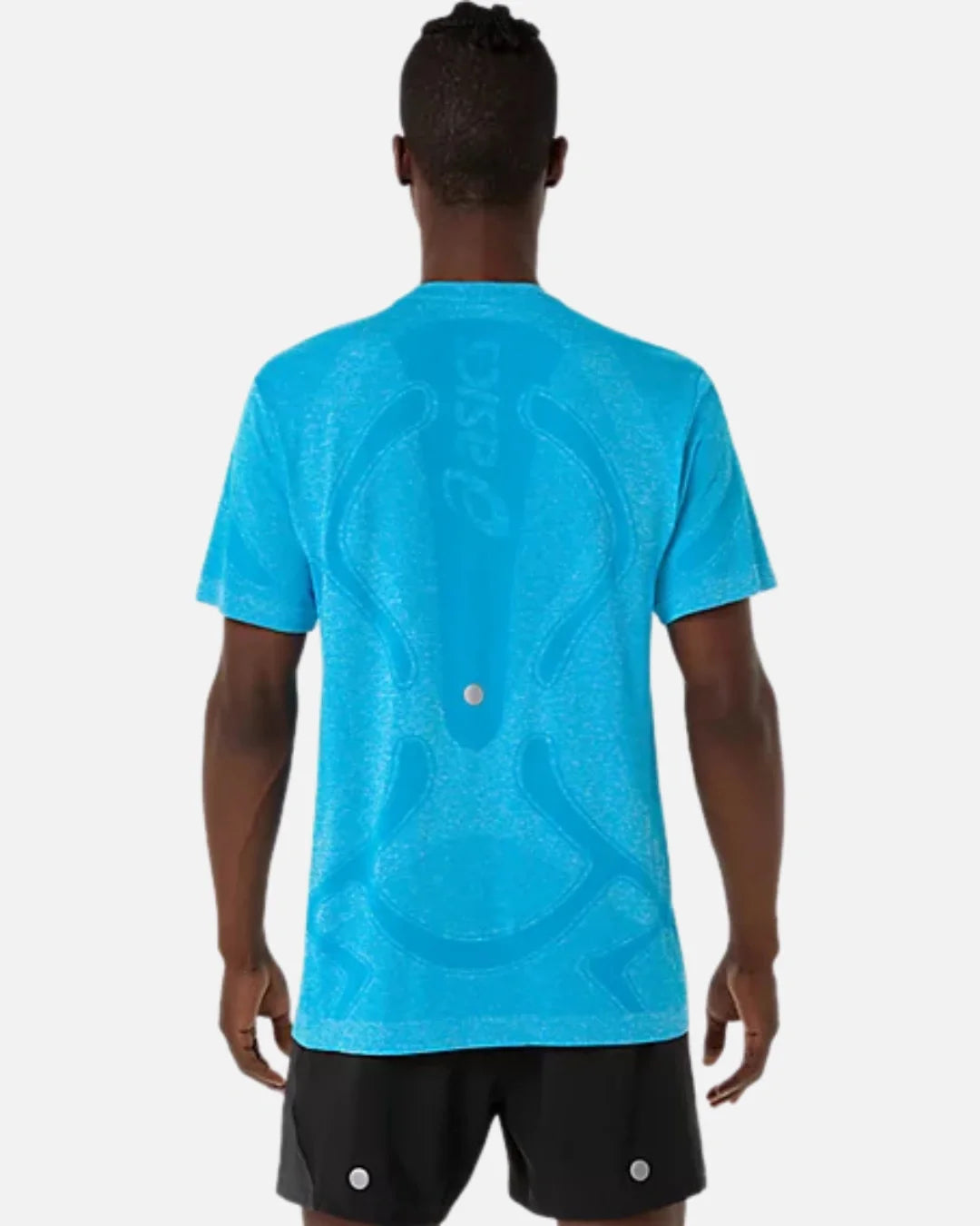 T-shirt Asics Road Seamless - Bleu