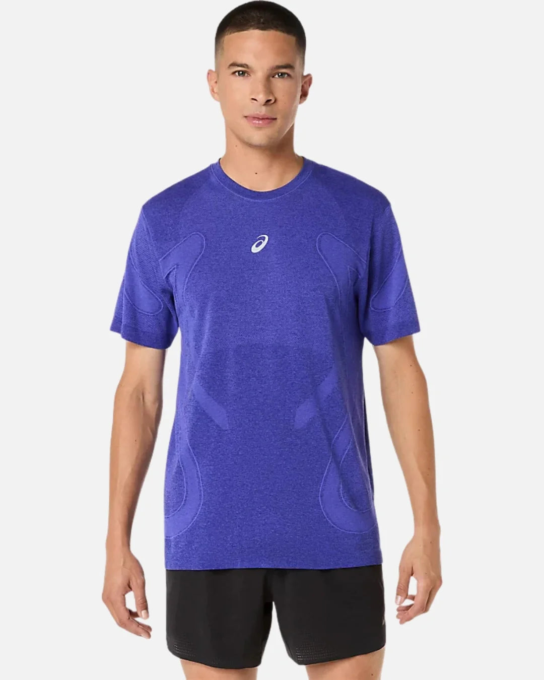 T-shirt Asics Road Seamless - Bleu