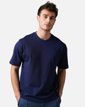 T-shirt Basic - Bleu Marine