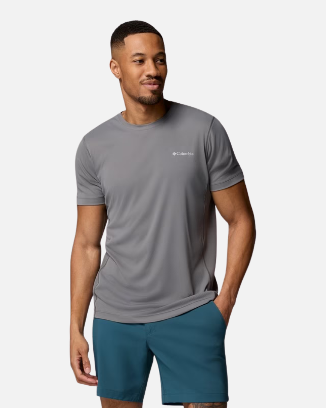 T-shirt Columbia Technique Léger Zero Rules - Gris