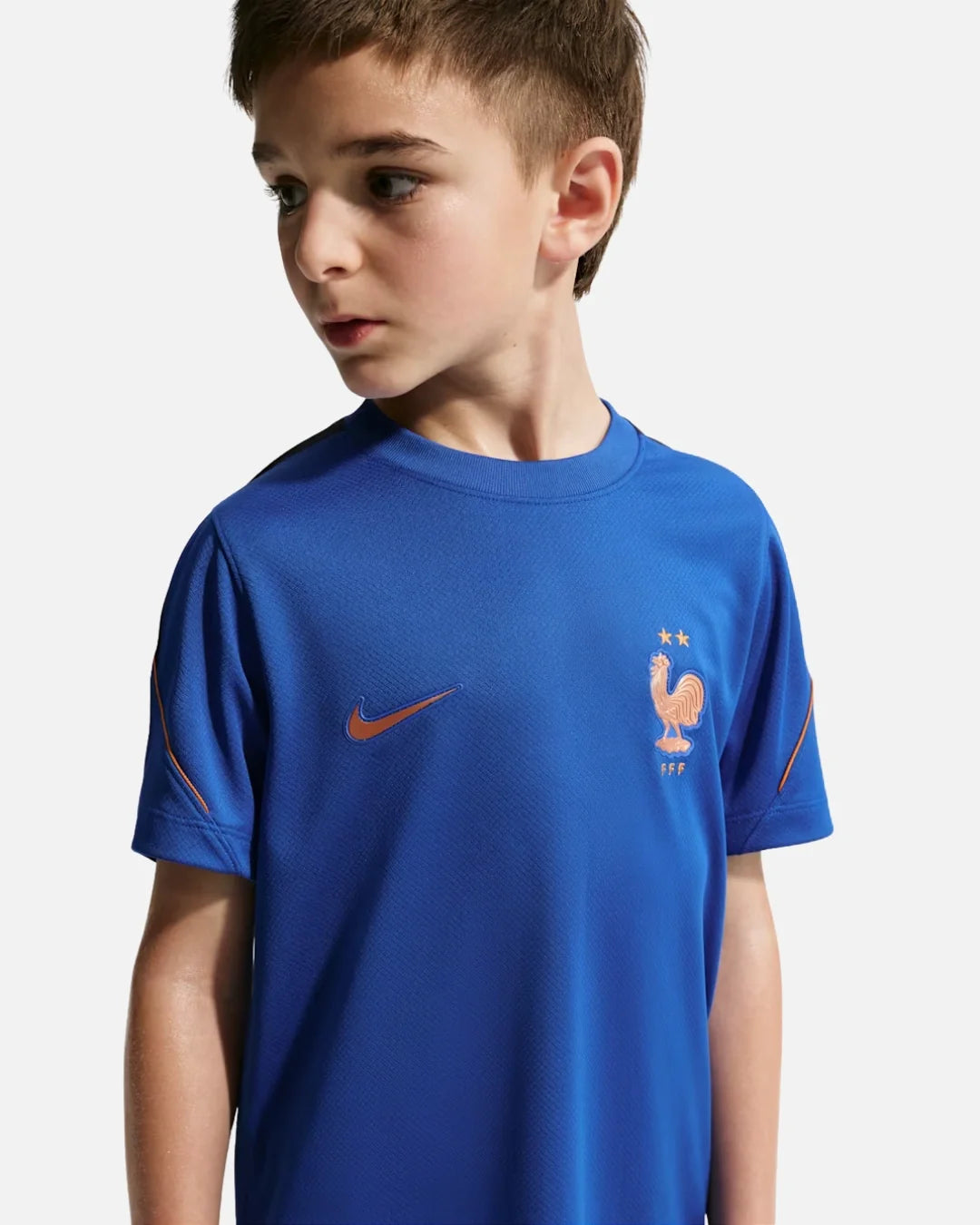 T-Shirt d'entrainement Nike FFF Strike Junior - Bleu