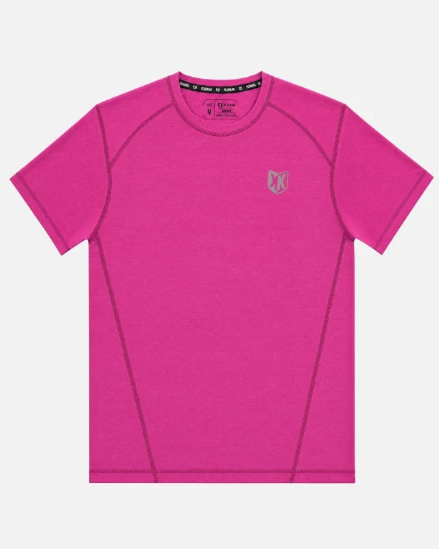 T-shirt FK Performance Record - Rose