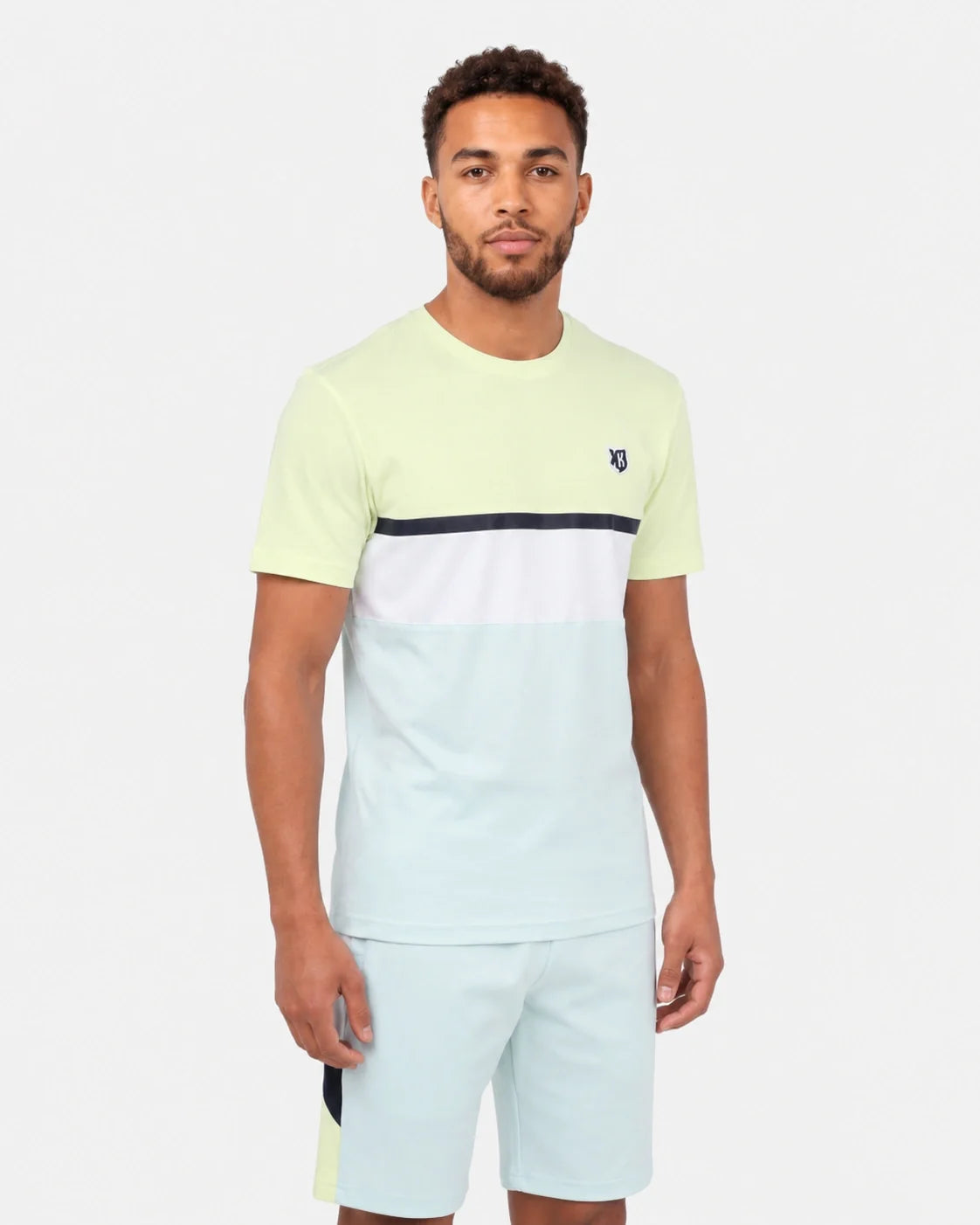 T-shirt FK Sicarios Pastel - Vert/Blanc/Bleu