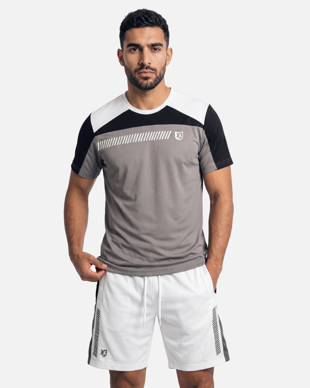 T-shirt FK Drop - Gris/Noir/blanc