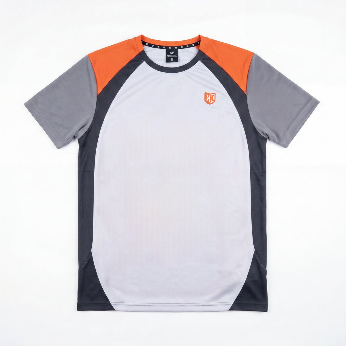 T-Shirt FK Feel - Blanc/Gris/Orange