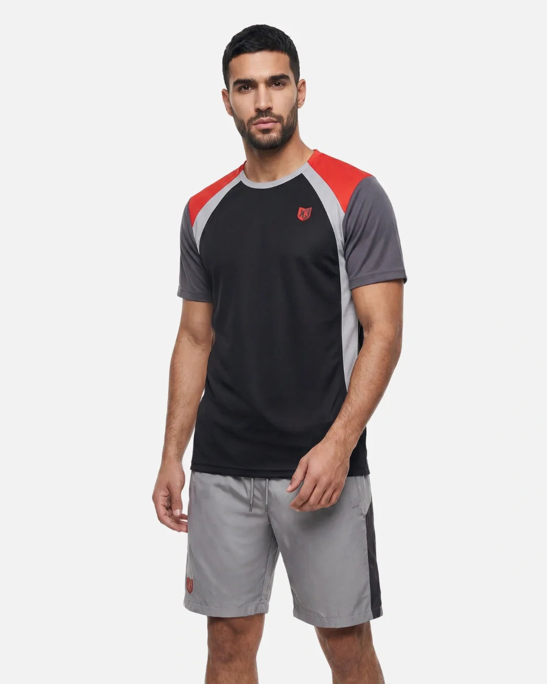 T-Shirt FK Feel - Noir/Gris/Rouge