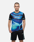 T-Shirt FTKR Zone - Bleu/Noir
