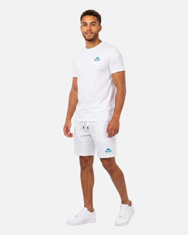 T-shirt Helvetica Detroit - Blanc