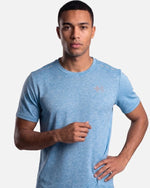 T-shirt Helvetica Usain 12 - Bleu