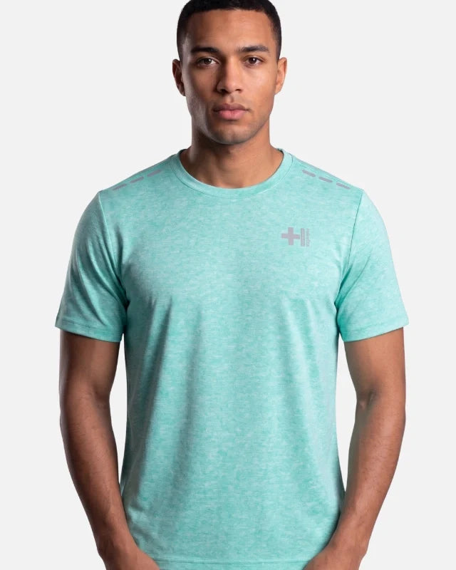 T-shirt Helvetica Usain 12 - Vert
