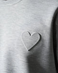 T-shirt Cœur - Gris