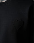 T-shirt Cœur  - Noir