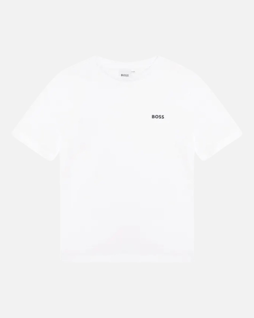 T-shirt Manches Courtes Hugo Boss Junior - Blanc