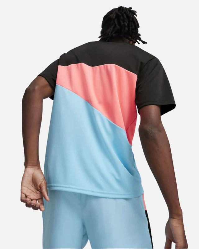 T-shirt Manchester City - Noir/Rose/Bleu